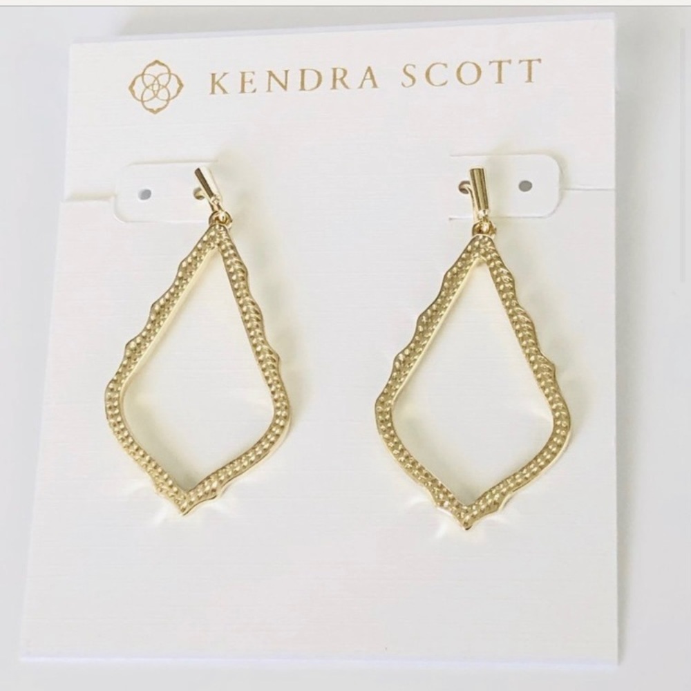 KENDRA SCOTT Sophia Gold Drop Earring - Picture 3 of 5